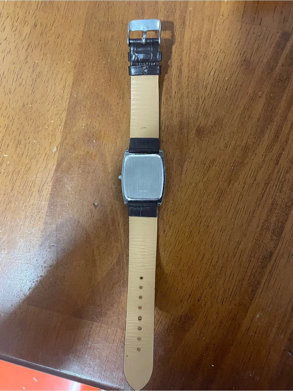 Seiko Barrel Tank Quartz Watch- running